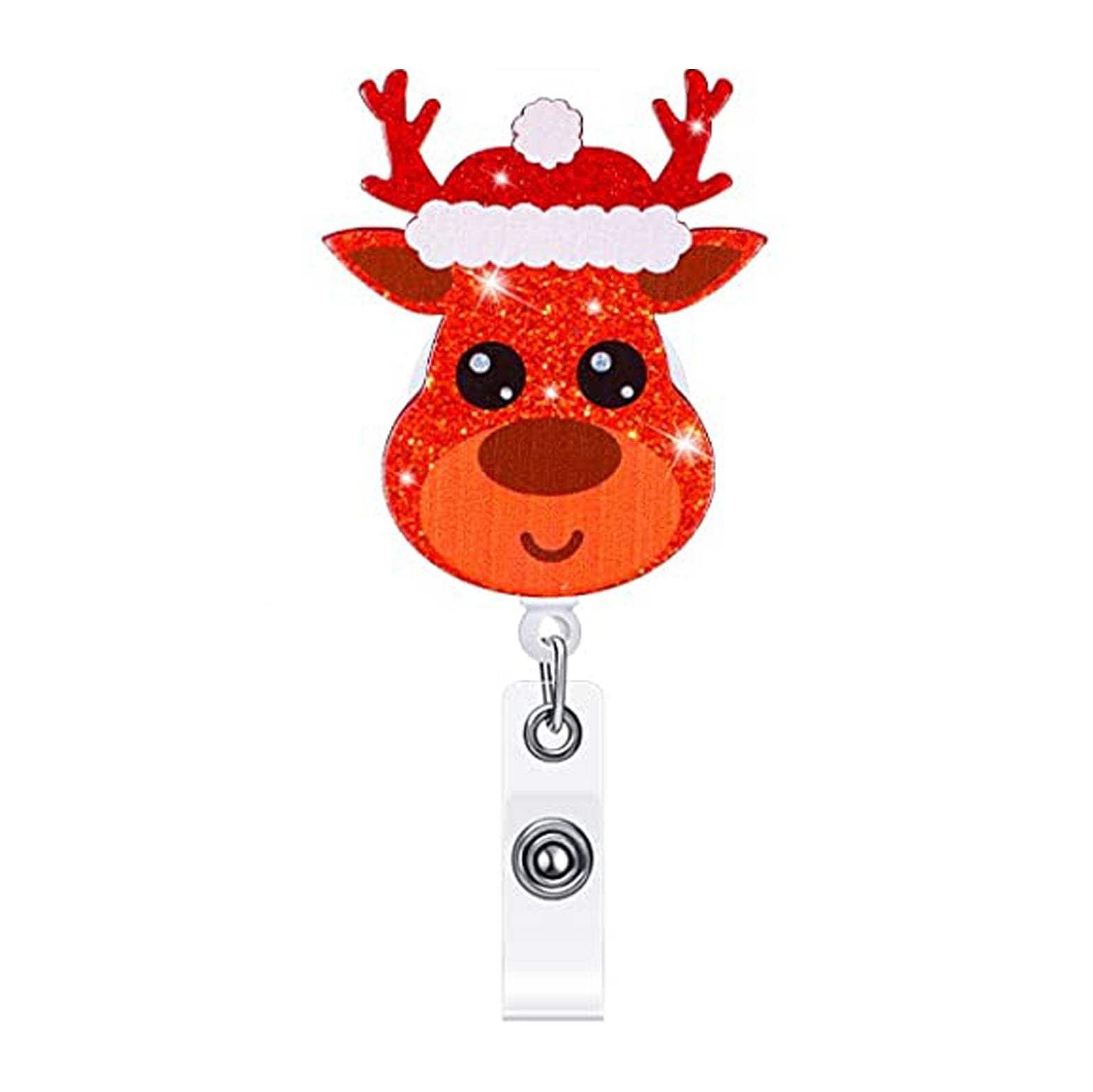Wholesale Christmas acrylic glitter glitter retractable rotating easy to pull